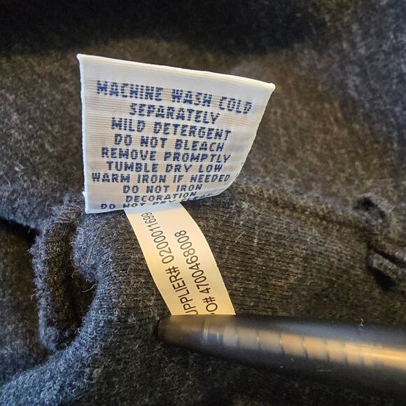 Polo Ralph Lauren Pullover Men's L Charcoal Heather 1/4 Zip Outdoorcore Preppy - Picture 6 of 8